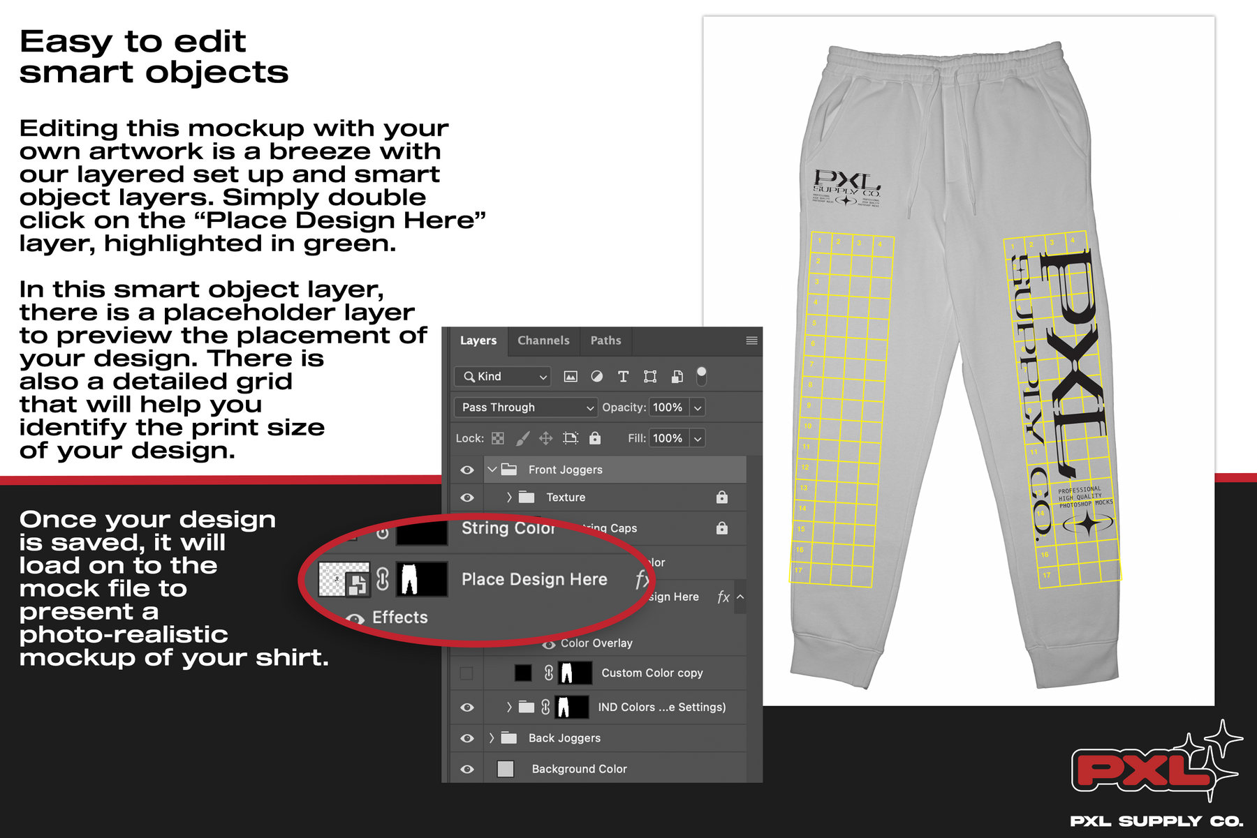 Independent IND20PNT Jogger Mockup