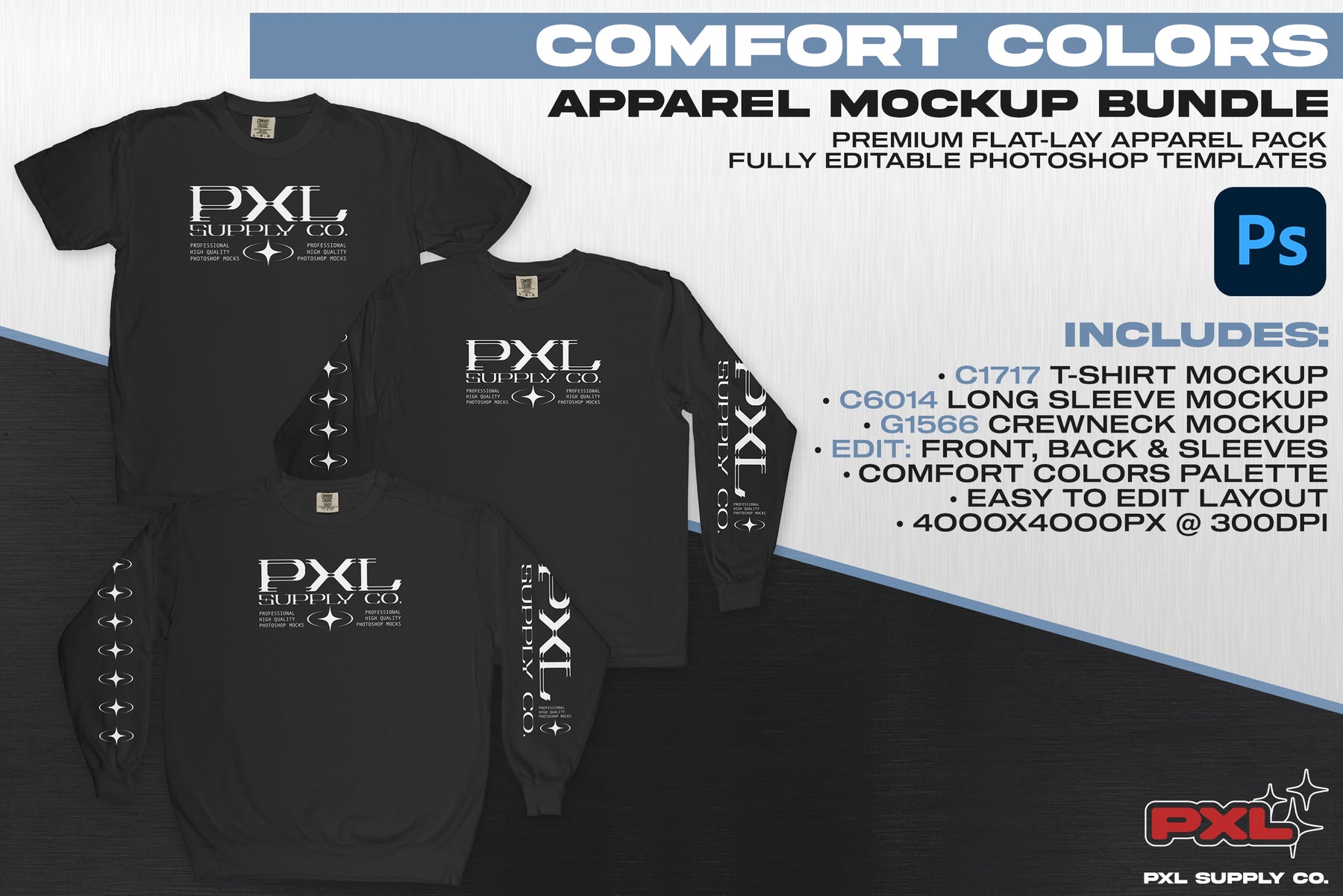Comfort Colors Mockup Bundle