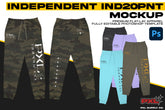 Independent IND20PNT Jogger Mockup