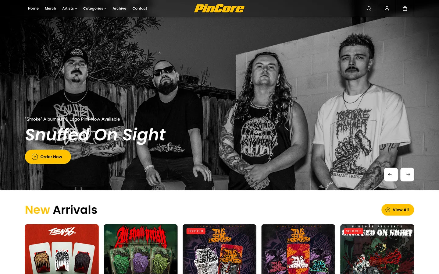 PinCore: Mobile Responsiveness